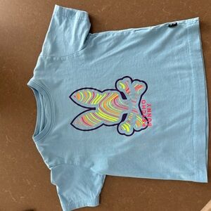 Psycho Bunny Kids Light Blue Graphic Tee